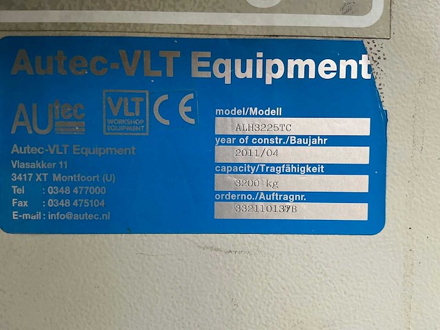 2011 autec+p-vlt alh3225tv hefbrug drempelvrij - afbeelding 3 van  9
