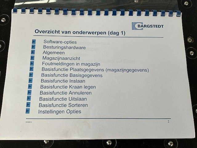 2011 bargstedt profi tfl 210/11/08 volautomatisch platenmagazijn met vacuümheffer - afbeelding 10 van  12