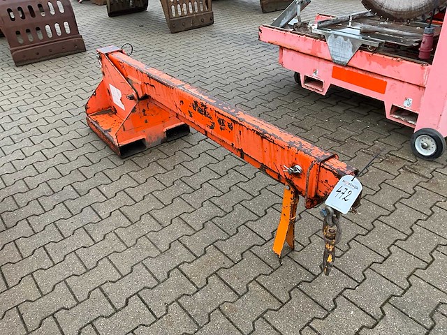 2011 bauer kth 2,5 heftruck hijsjib / hijsarm - afbeelding 3 van  5