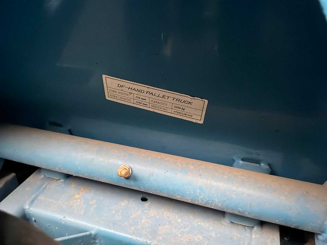 2011 begra hand hydraulische palletwagen (2x) - afbeelding 6 van  9