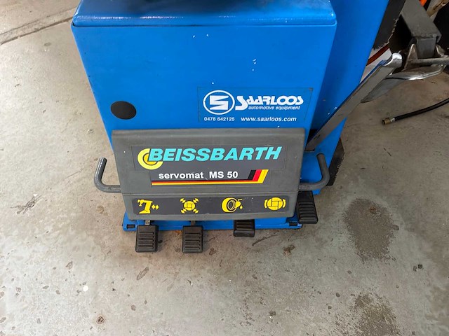 2011 beissbarth servomat ms 50 banden de-en montageapparaat - afbeelding 7 van  12