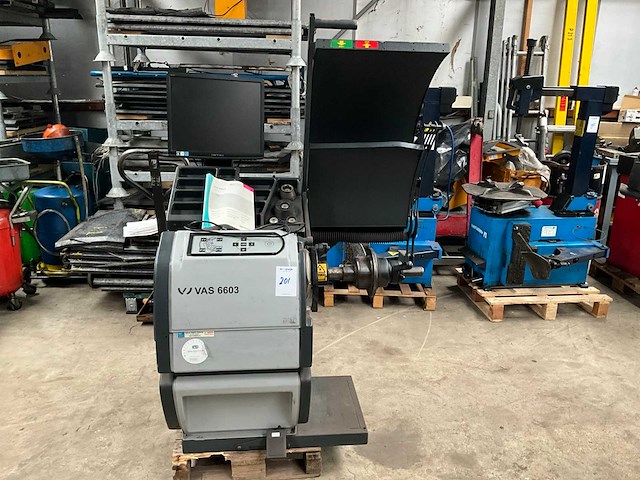 2011 beissbarth vas 6603 banden balanceerapparaat - afbeelding 2 van  9