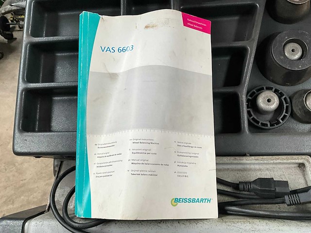 2011 beissbarth vas 6603 banden balanceerapparaat - afbeelding 5 van  9
