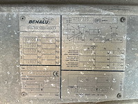 2011 benalu c33csb01 2-assige aluminium kipperoplegger 20 m³ met cramaro afdeksysteem - afbeelding 28 van  34