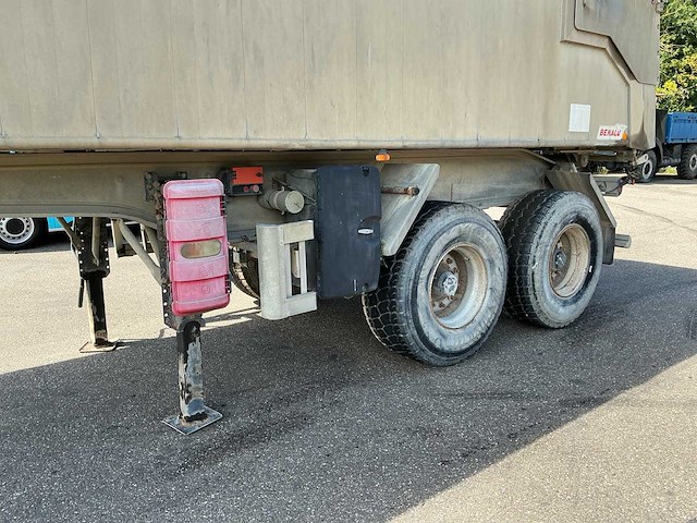 2011 benalu c33csb01 2-assige aluminium kipperoplegger 20 m³ met cramaro afdeksysteem - afbeelding 31 van  34