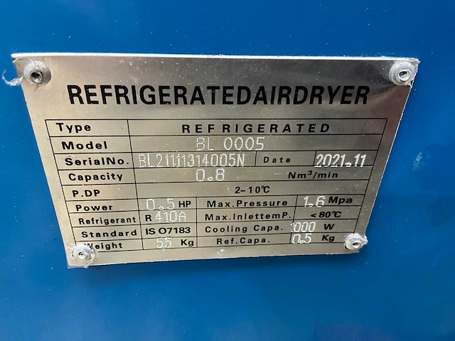 2011 bl0005 luchtdroger - afbeelding 4 van  4