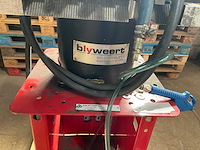 2011 blyweert aluminium tooling 1as405p0 pneumatische aluminium profiel ponsmachine - afbeelding 5 van  5