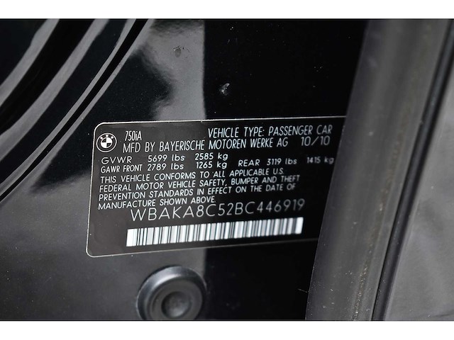 2011 bmw alpina b7 750li xdrive sedan 4.4l v8 btw auto - afbeelding 28 van  58