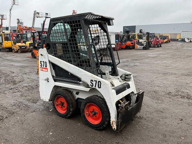 2011 bobcat s70 schranklader - afbeelding 14 van  16