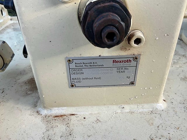 2011 bosch / rexroth hydraulisch aggregaat - afbeelding 8 van  9