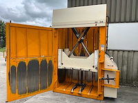 2011 bramidan x50 l afvalpers / kartonpers verticale balenpers - afbeelding 7 van  19