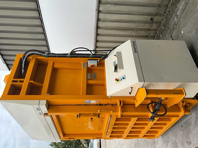 2011 bramidan x50 l afvalpers / kartonpers verticale balenpers - afbeelding 16 van  19