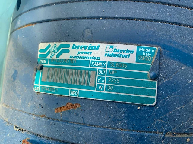 2011 brevini sl6005 high power planetaire tandwielkast - afbeelding 6 van  6