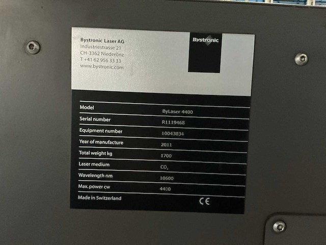 2011 bystronic byspeed pro 3015 lasersnijmachine - afbeelding 10 van  62