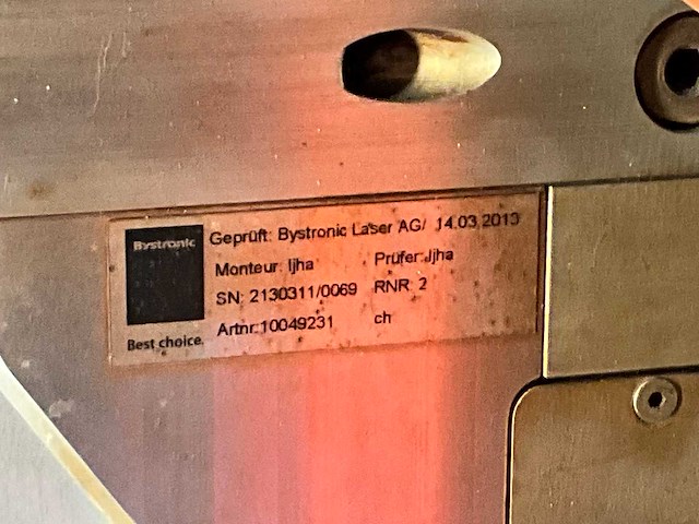 2011 bystronic byspeed pro 315 cnc-lasersnijmachine - afbeelding 35 van  56