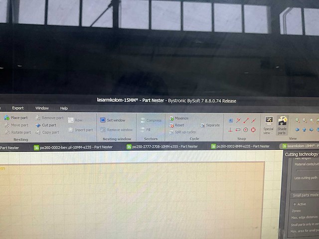 2011 bystronic byspeed pro 315 cnc-lasersnijmachine - afbeelding 38 van  56