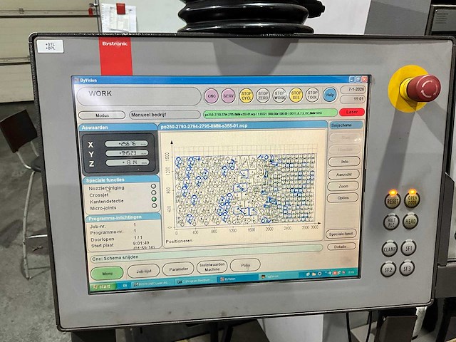 2011 bystronic byspeed pro 315 cnc-lasersnijmachine - afbeelding 40 van  56