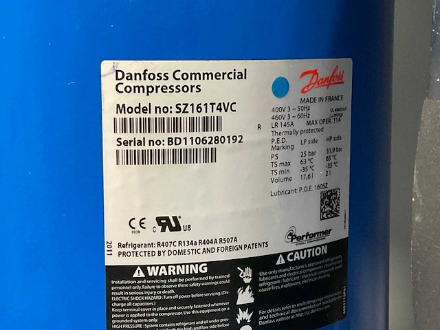 2011 carrier 30rw-160-a0071-pee koelinstallatie - afbeelding 4 van  27