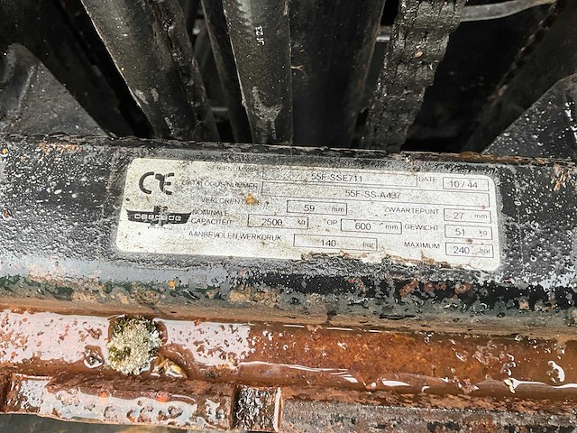 2011 cat ep16nt vorkheftruck - afbeelding 16 van  28