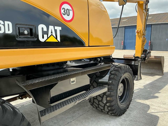2011 caterpillar m316d banden graafmachine - afbeelding 6 van  65