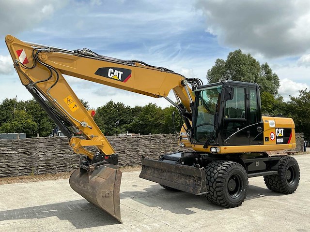 2011 caterpillar m316d banden graafmachine - afbeelding 24 van  65