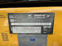 2011 caterpillar m316d banden graafmachine - afbeelding 47 van  65