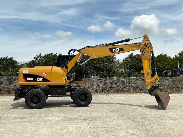 2011 caterpillar m316d banden graafmachine - afbeelding 59 van  65