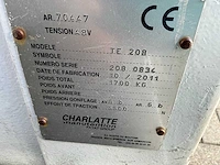 2011 charlatte te 208 utility tractor - afbeelding 1 van  10
