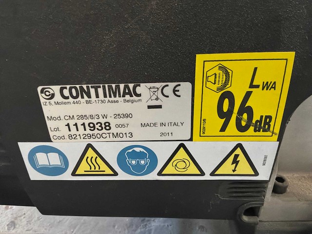 2011 contimac cm 285/8/3 luchtcompressor - afbeelding 5 van  5