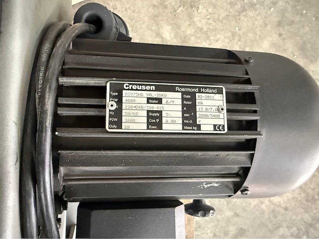 2011 creusen bs975hd 90l-2dkv bandschuurmachine - afbeelding 4 van  6