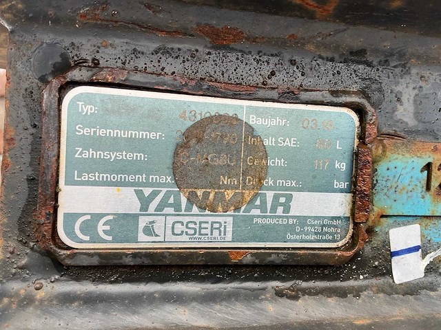 2011 cseri / yanmar 4310600 graafbak - afbeelding 6 van  6