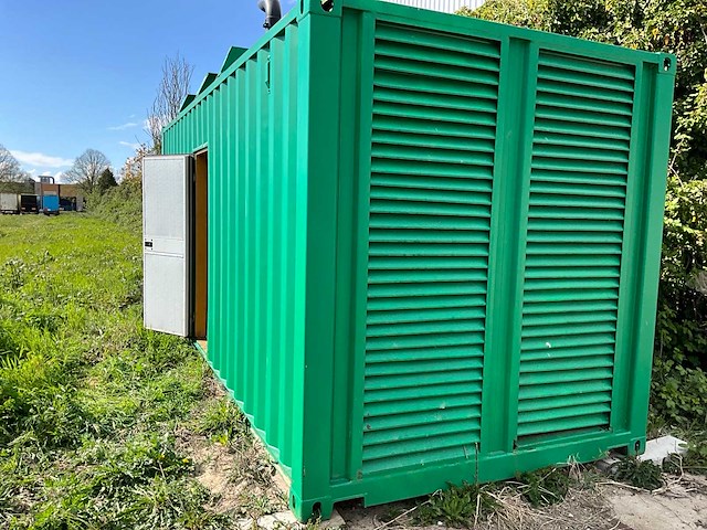 2011 cummins noodstroomaggregaat 1000 kva in container - afbeelding 1 van  15