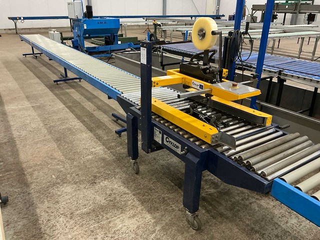 2011 cyklop ct 103-sd dozensluitmachine met rollenbaan - afbeelding 9 van  14