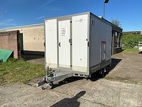 2011 deconta 484 decontamination mobil asbestsanering aanhanger - afbeelding 1 van  16