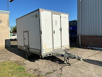 2011 deconta 484 decontamination mobil asbestsanering aanhanger - afbeelding 9 van  16