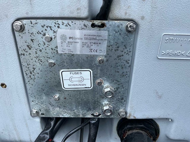 2011 dibo ct 40 b 50 schrobmachine - afbeelding 9 van  18