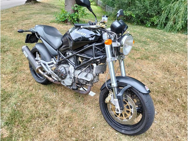 2011 ducati - monster - 1000 dark i.e. - motorfiets - afbeelding 11 van  18