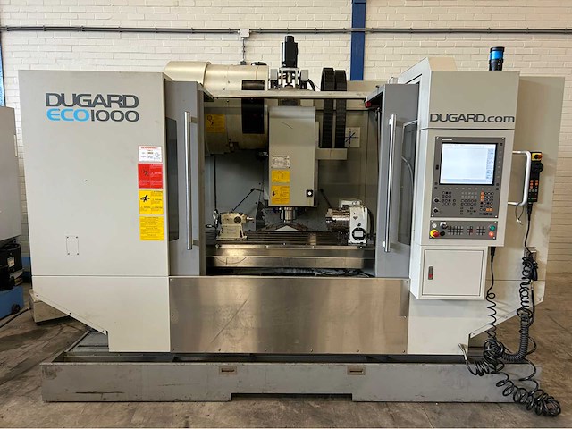 2011 dugard eco 1000 cnc universeel machinecentrum - afbeelding 2 van  9