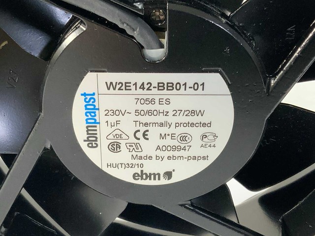 2011 ebm papst ventilator airco (4x) - afbeelding 7 van  9