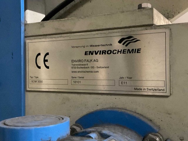 2011 envirochemie som3000 afvalwater zuiveringsinstallatie - afbeelding 10 van  21