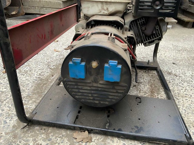 2011 eurom hm 8001 e stroomgenerator - afbeelding 4 van  4