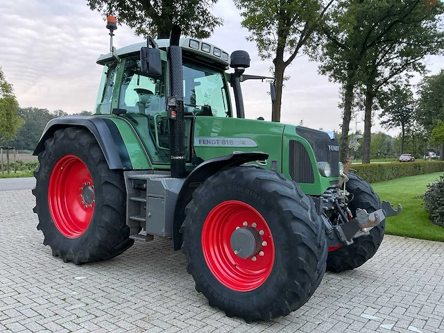 2011 fendt 818 vario tms vierwielaangedreven landbouwtractor - afbeelding 7 van  37