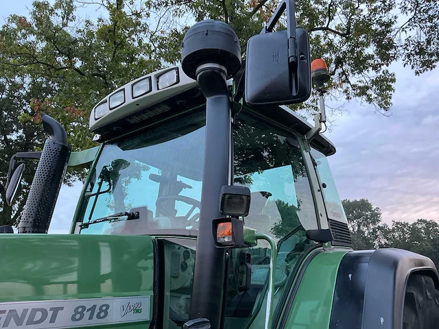 2011 fendt 818 vario tms vierwielaangedreven landbouwtractor - afbeelding 5 van  37
