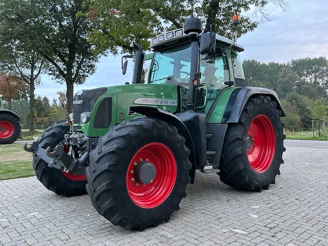 2011 fendt 818 vario tms vierwielaangedreven landbouwtractor - afbeelding 1 van  37