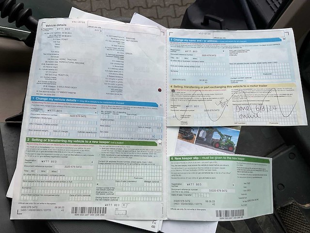 2011 fendt 826 vario vierwielaangedreven landbouwtractor - afbeelding 51 van  54