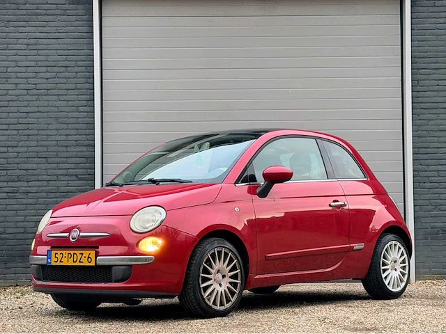 2011 fiat 500 1.2 pano airco lounge personenauto - afbeelding 1 van  12