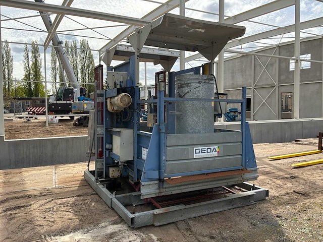 2011 geda 1500z/zp bouwlift / personenlift - afbeelding 16 van  21