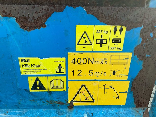 2011 genie s-65 met hydraulische generator 7kva - hoogwerker - afbeelding 38 van  39