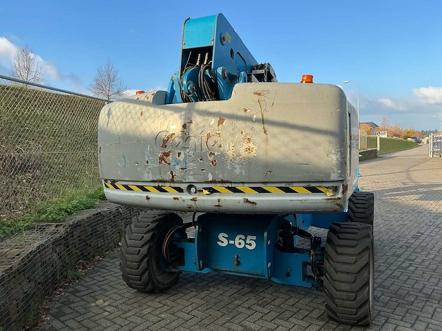 2011 genie s-65 met hydraulische generator 7kva - hoogwerker - afbeelding 3 van  39