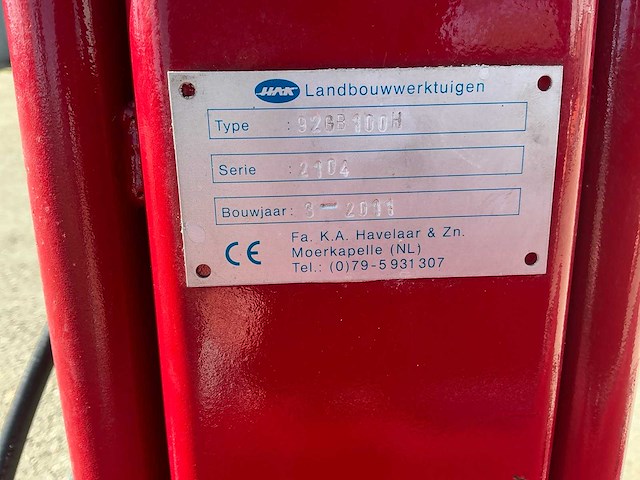 2011 hak 92gb1h kantelbak - afbeelding 4 van  12